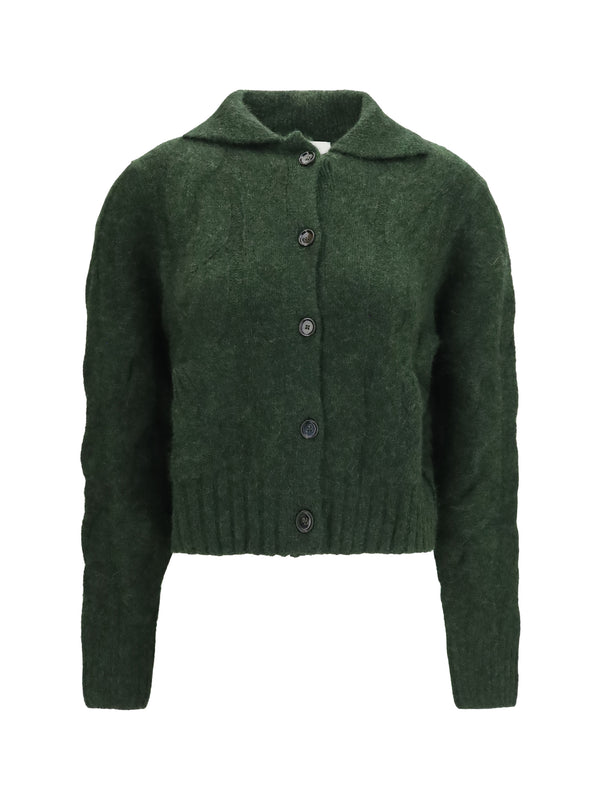 Cashmere And Silk Sweater With Buttons 36 Kashmir/capra Hircus
