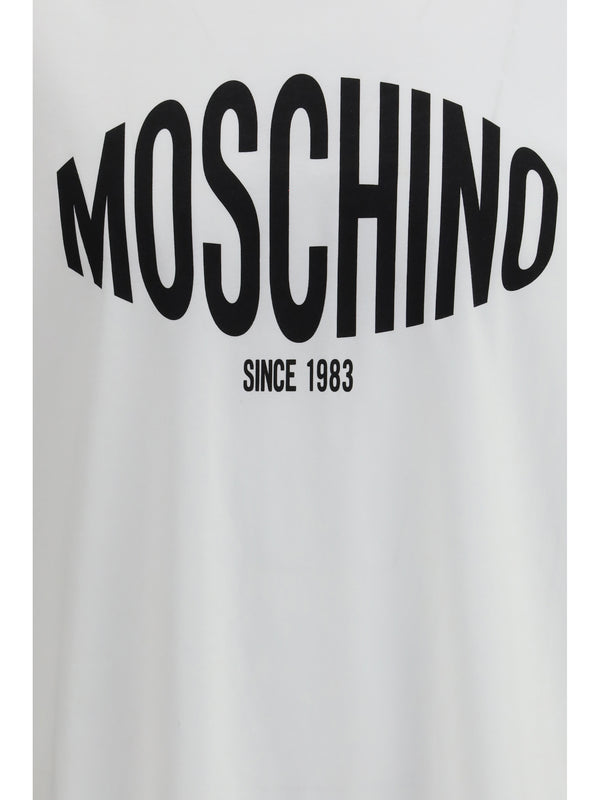 T-Shirt Logo Print White Cotton T-shirts