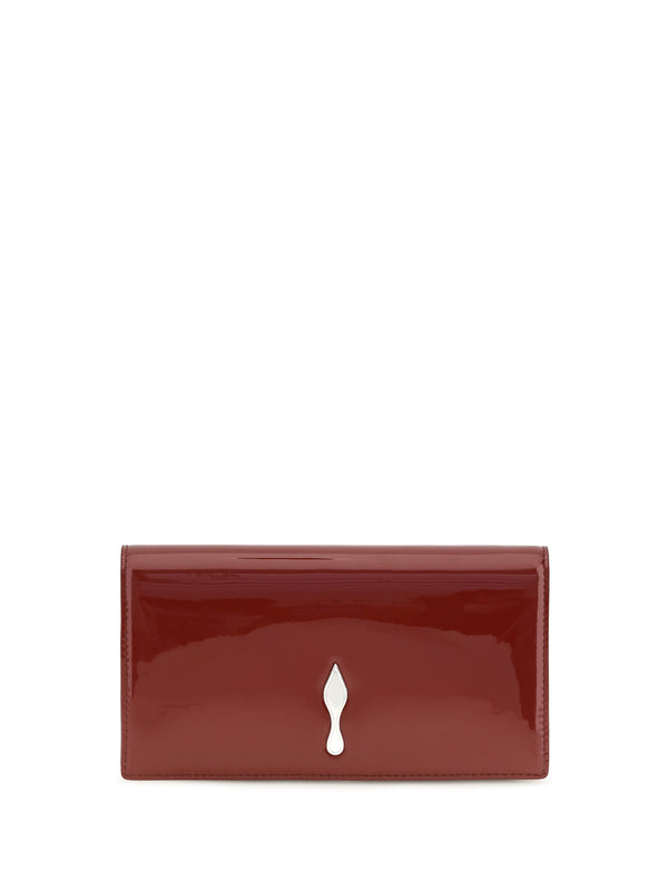 Bettina Clutch Patent Empire/silver Calf Leather Bos Taurus Shoulder Bags