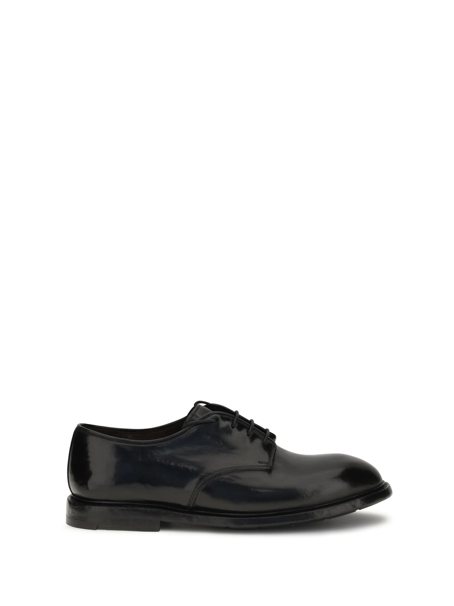 Premiata Upper: 100% Calf Leather oxford in black