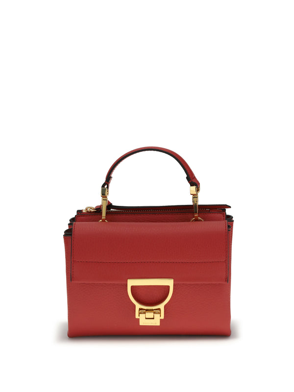 Coccinelle 100% Calf Leather (Bos Taurus) top handle bag in red