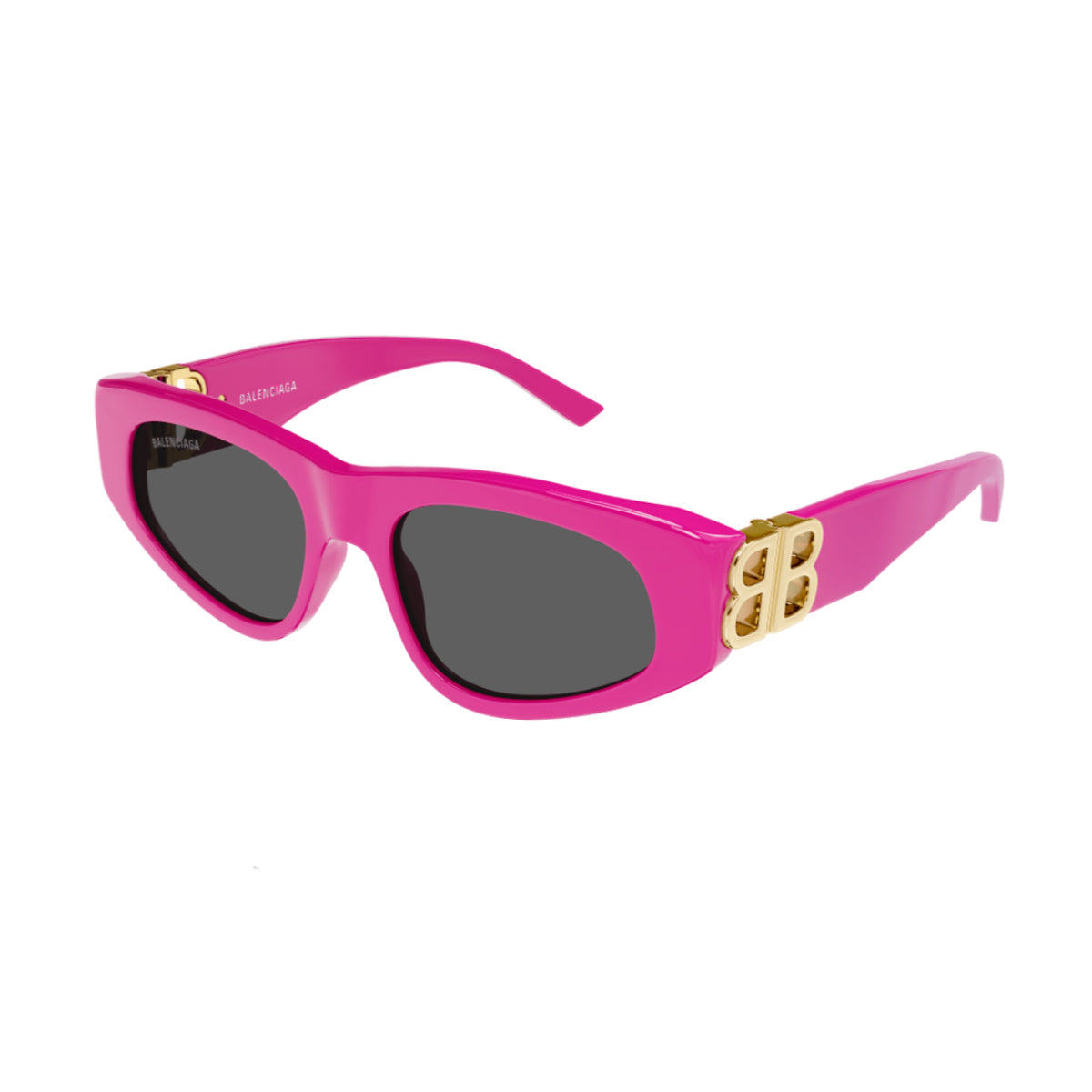 Dynasty Rectangle BB0095S 006 Rosa Celluloid Occhiali Sole