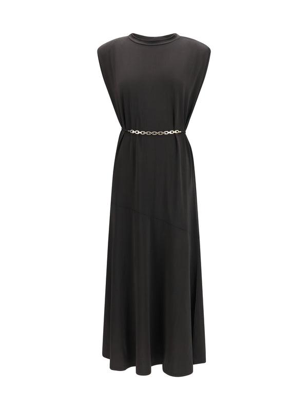 Pinko 76% Acetate; 21% Nylon; 3% Elastane dress in black