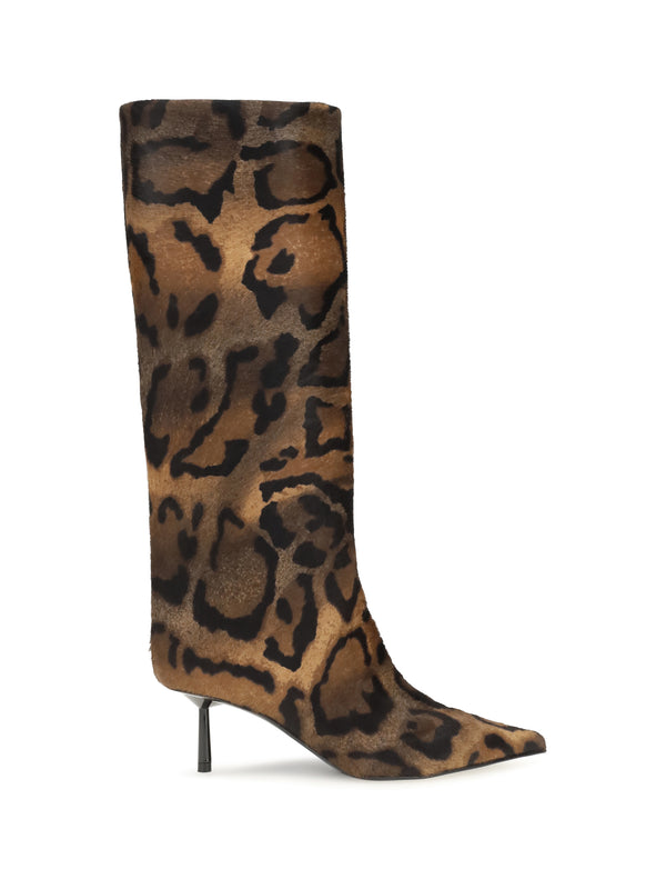 Le Silla 100% Horsehair boot in brown