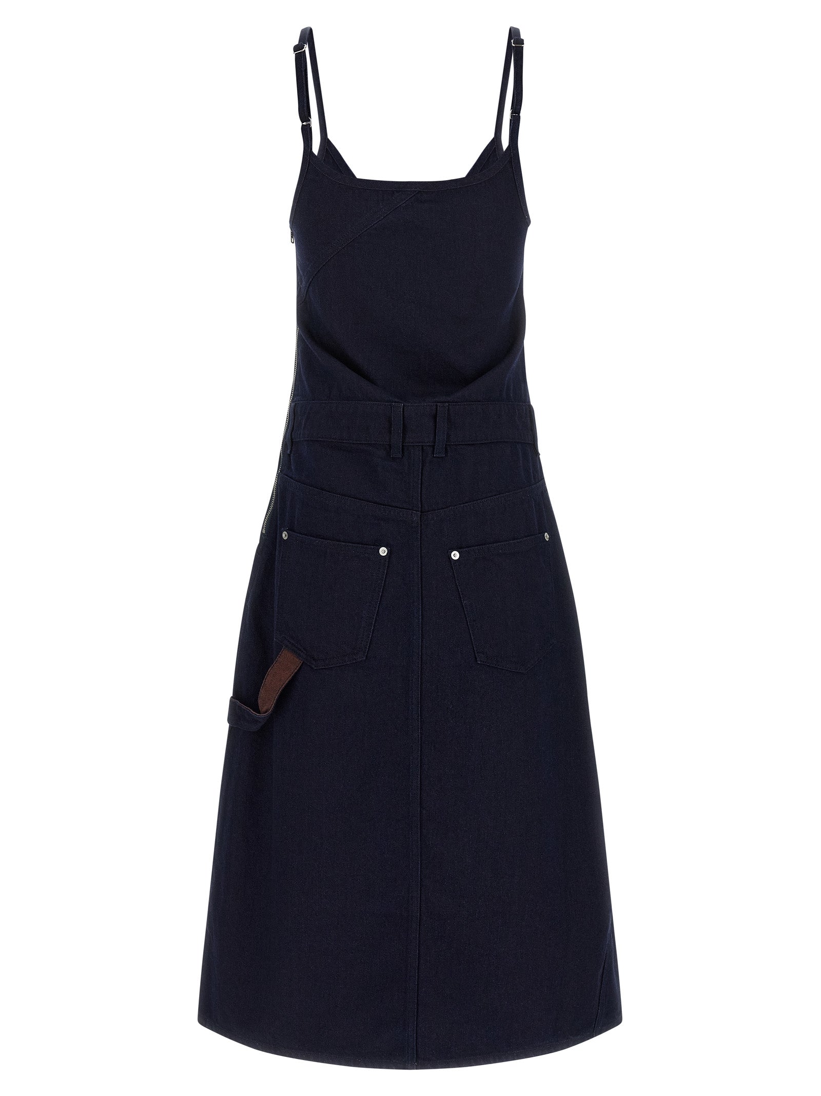 Twisted workwear dress Multicolor Cotton