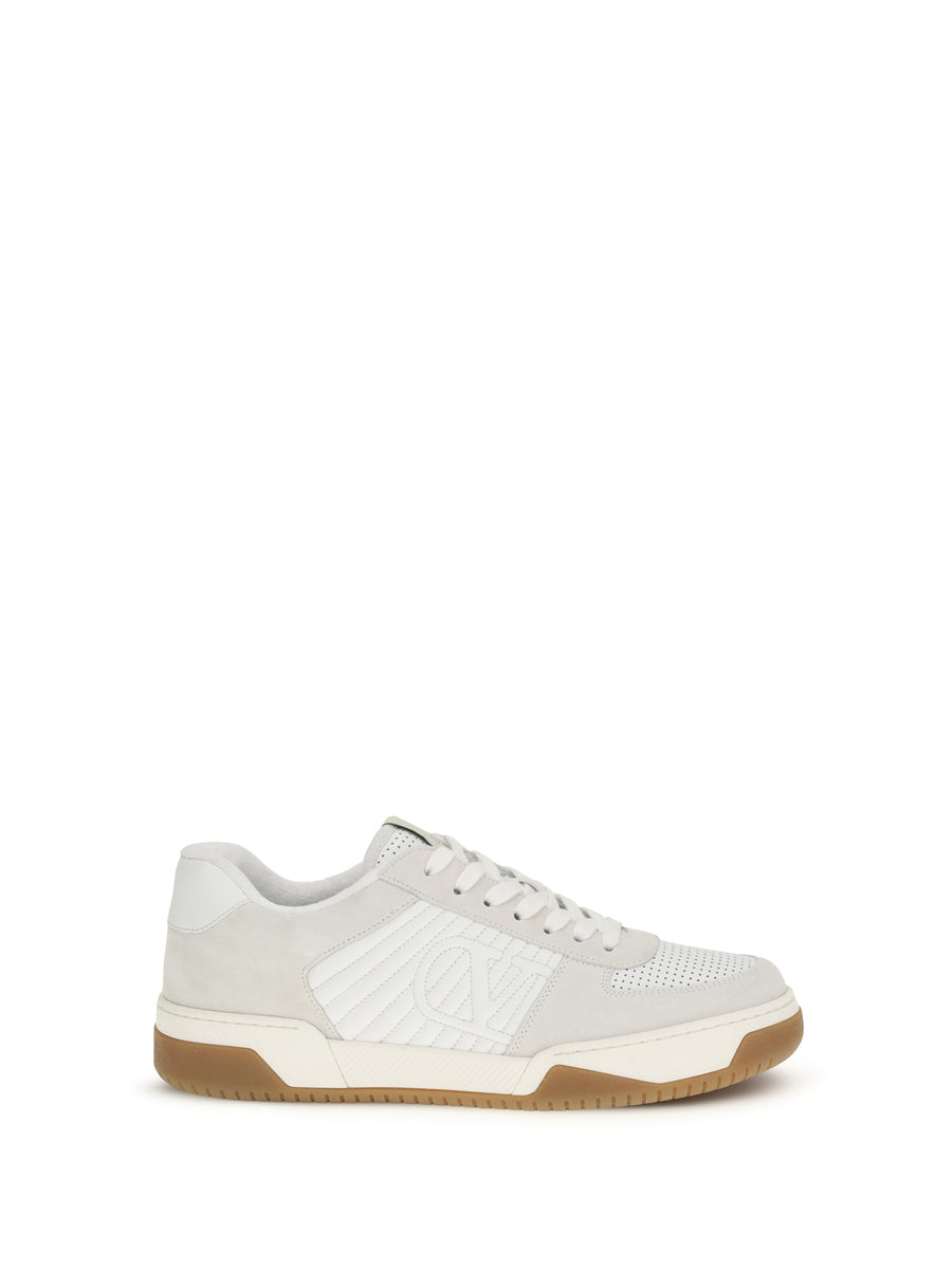 Valentino Garavani Upper: 100% calf leather; Sole: 100% rubber sneaker in white