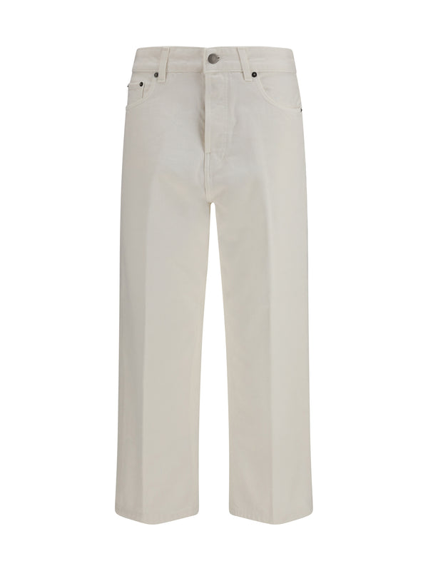Haikure 100% Cotton jeans in white