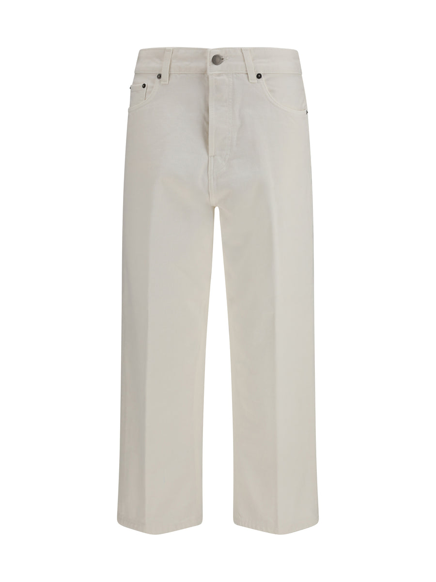 Haikure 100% Cotton jeans in white