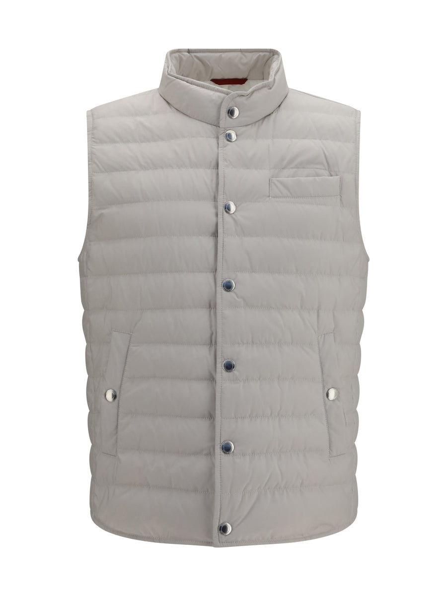 Sleeveless Padded Gilet Ice Polyester Blazers E Vests
