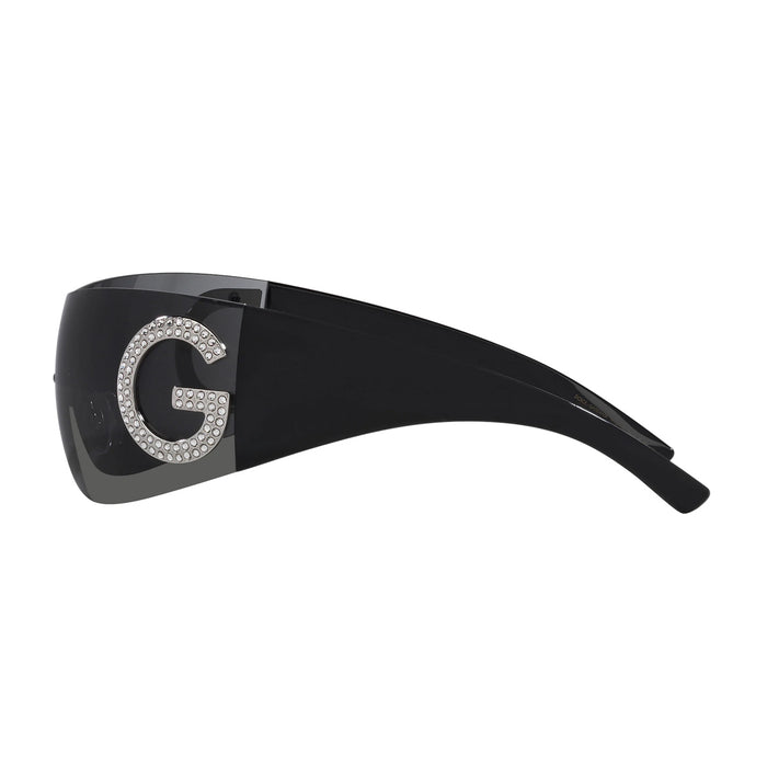 DG2298B 05-87 Nero Acetate Occhiali Sole