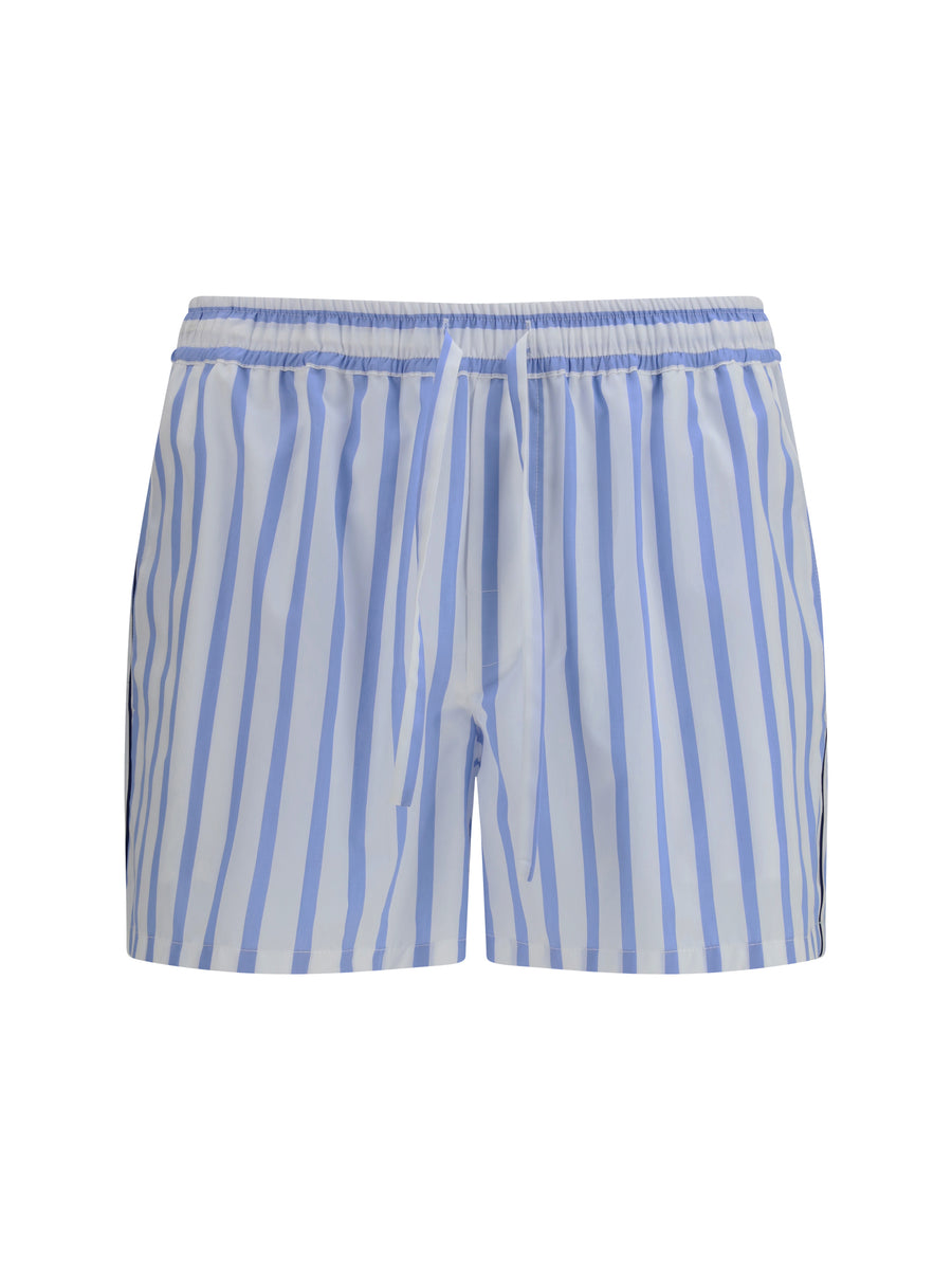 Dolce & Gabbana 98% Cotton; 2% Silk bermuda shorts in blue