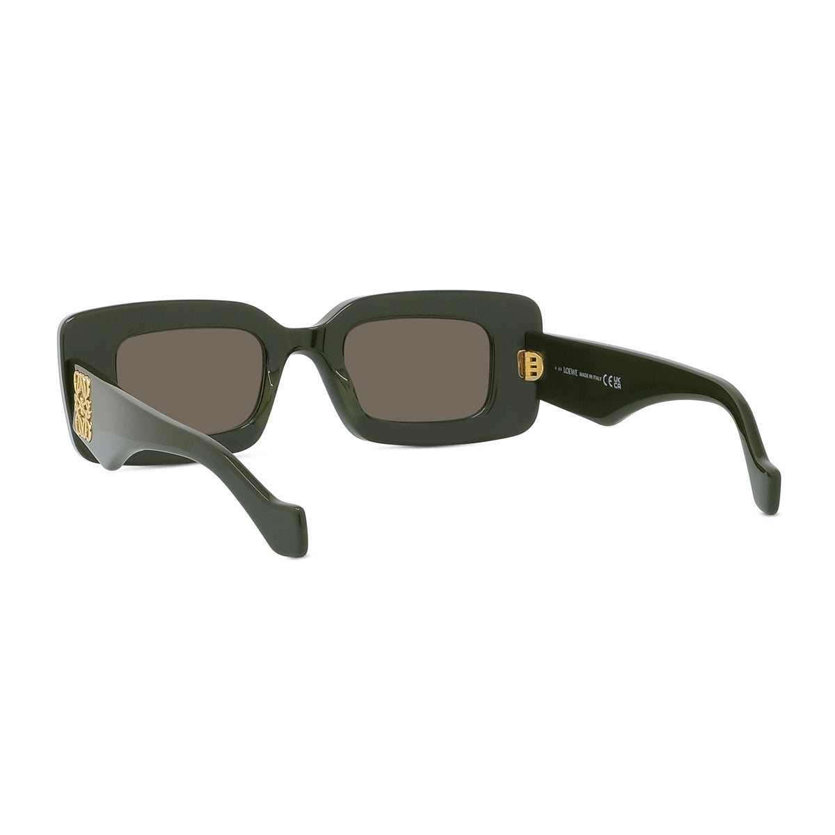 Loewe LW40101I Anagram 95E Verde Lucido Acetate Occhiali Da Sole