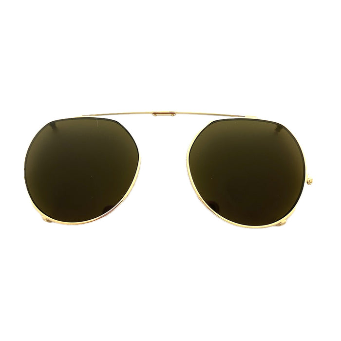 Ahlem Place Dauphine Clip Champagne Oro Metal Occhiali Sole