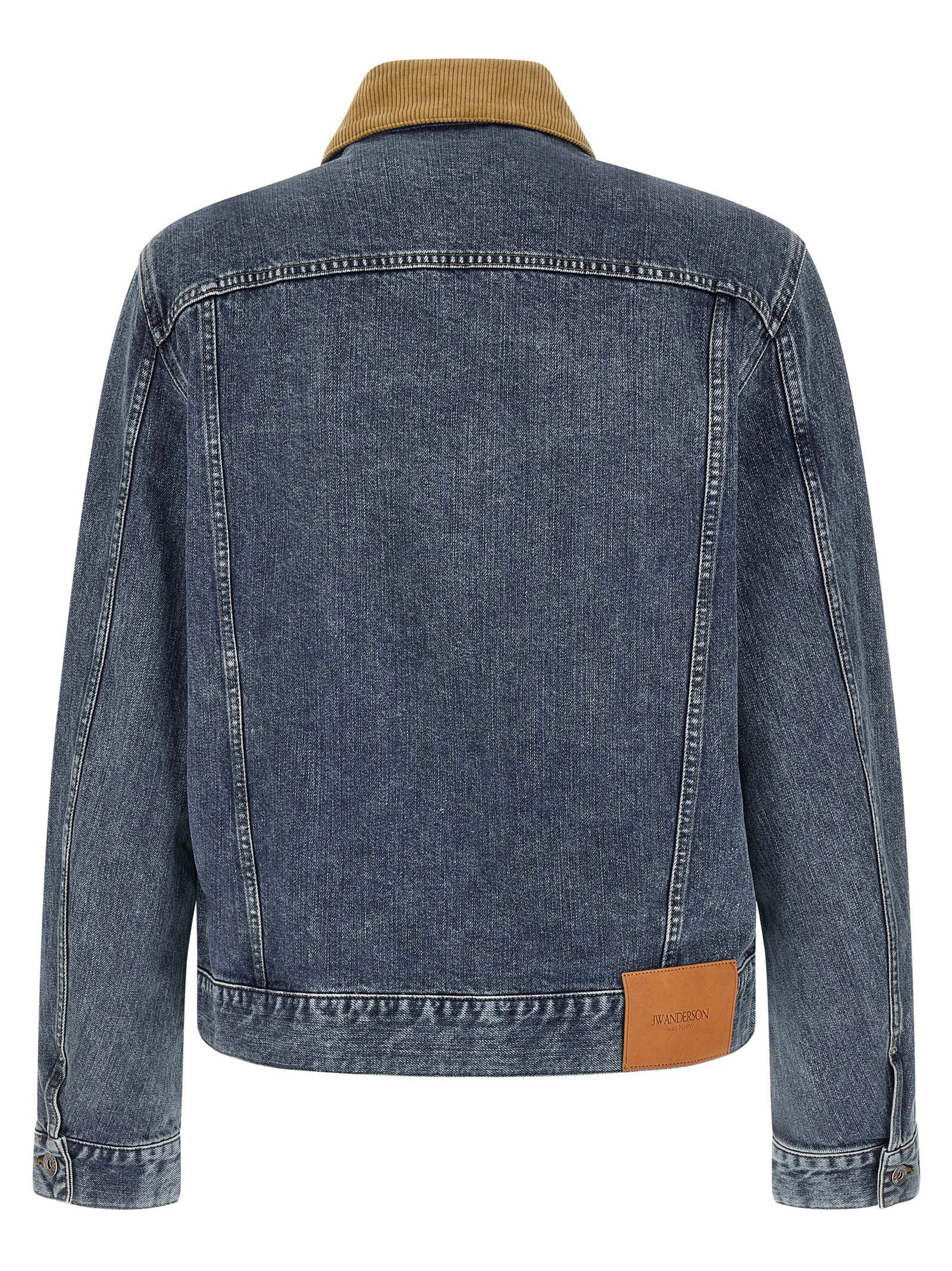 Denim jacket Blue Cotton Down Jacket, Parka, Casual