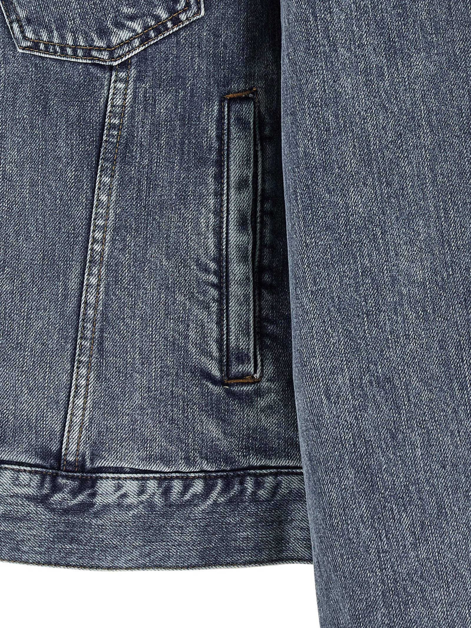 Denim jacket Blue Cotton Down Jacket, Parka, Casual