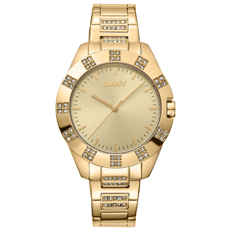 Preloved - Dkny Womens Evening 36mm Quartz Watch Dk1l019m0035 One Color Watches