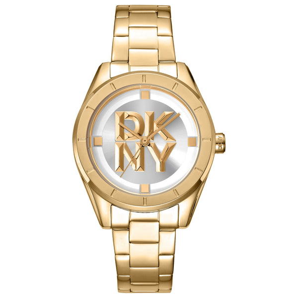 Preloved - Dkny Womens Logo 34mm Quartz Watch Dk5l016m0065 One Color Watches
