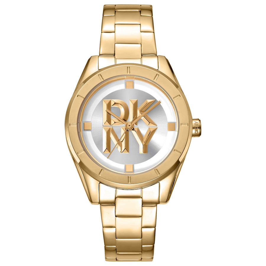 Preloved - Dkny Womens Logo 34mm Quartz Watch Dk5l016m0065 One Color Watches