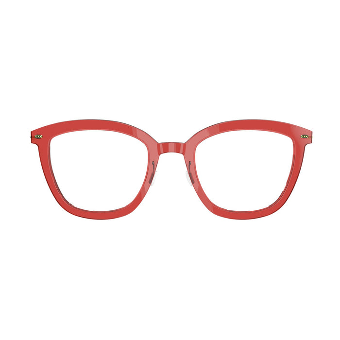 N.O.W. 6641 C12-P95-804 Rosso-Verde Titanium Occhiali Da Vista