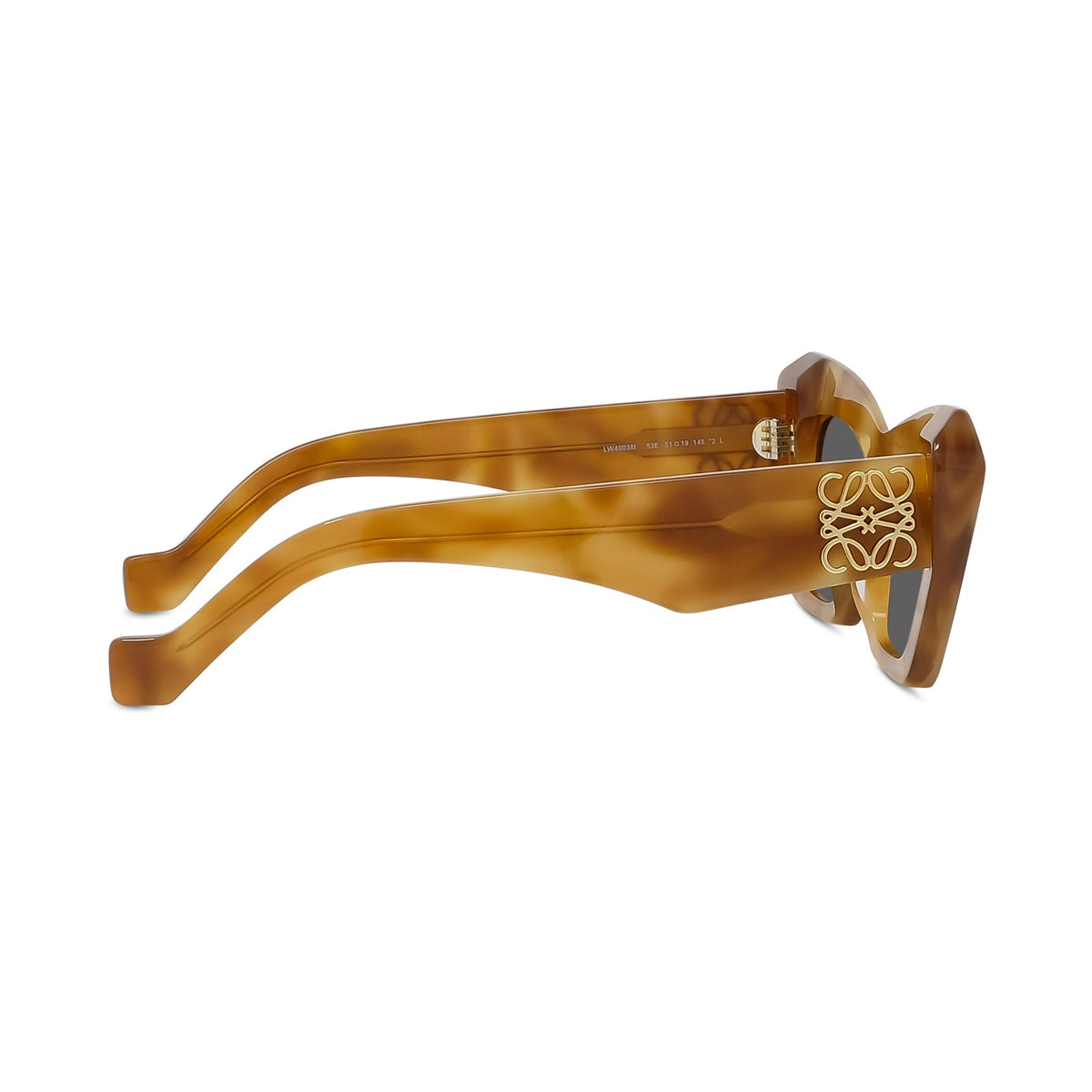 LW40036I Anagram 53A Blonde Havana Giallo Acetate Occhiali Da Sole