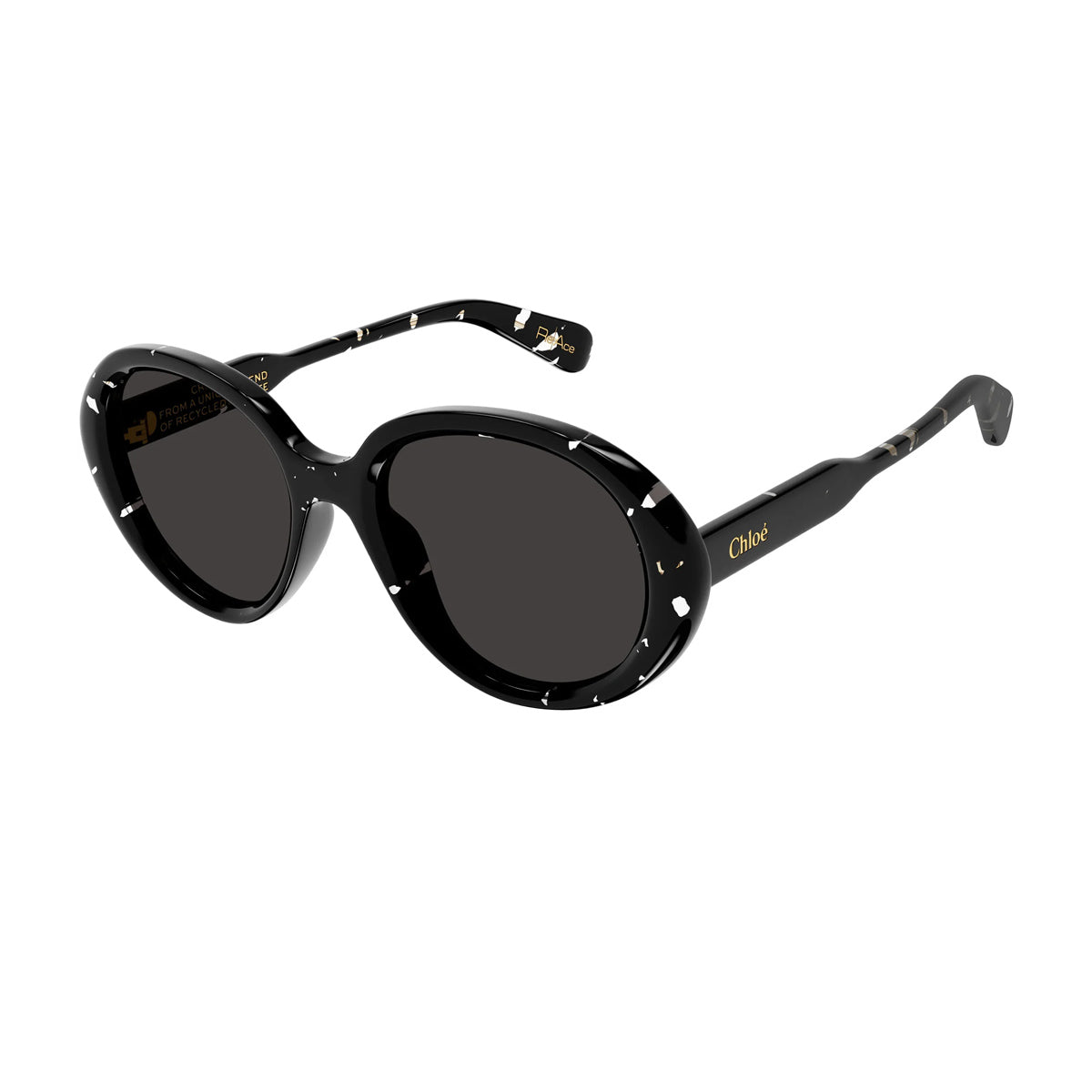 CH0221S Linea Gayia 003 Nero Recycled Acetate Occhiali Sole