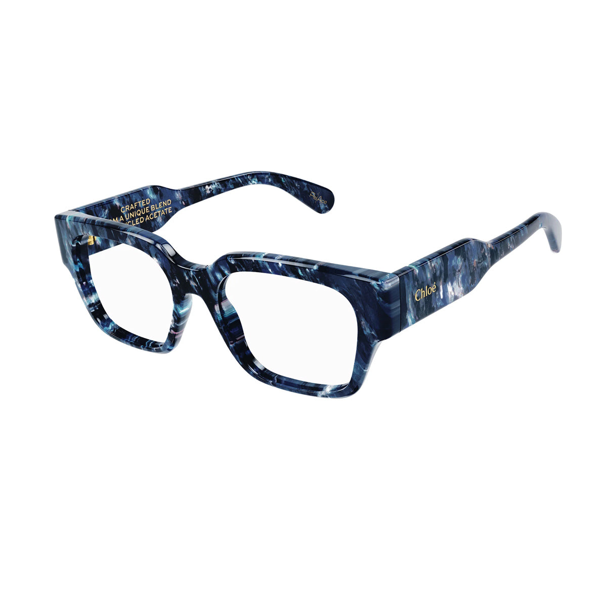 CH0150O Linea Gayia 008 Blu Recycled Acetate Occhiali Vista