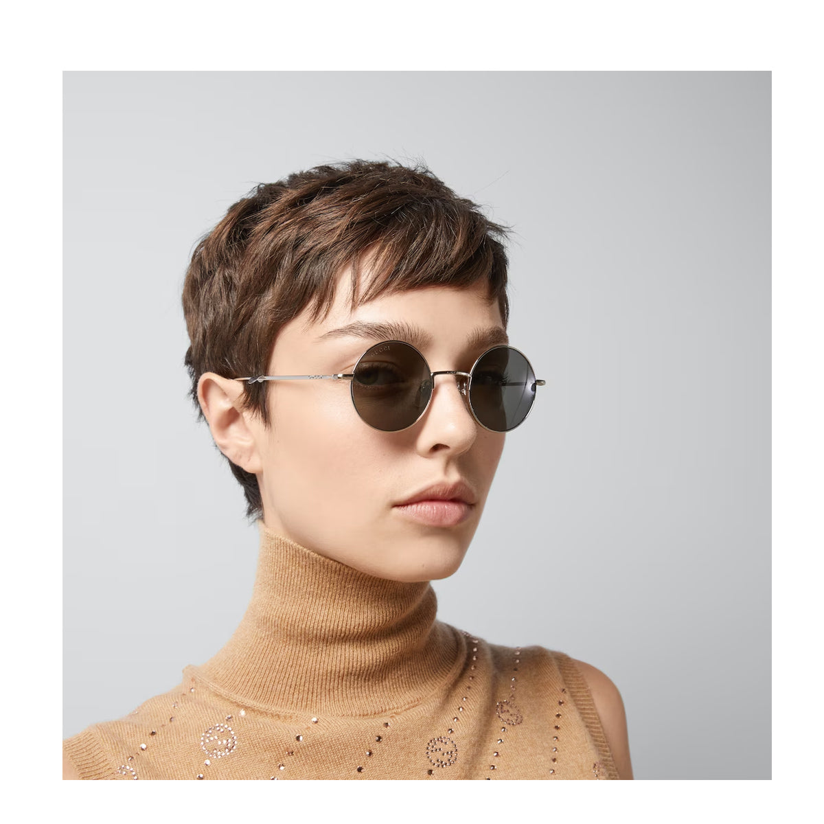 Gucci GG1649S LINE FASHION Oro Metal Occhiali Sole