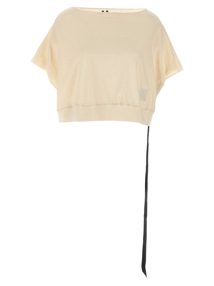 Dagger top Beige Cotton Tops