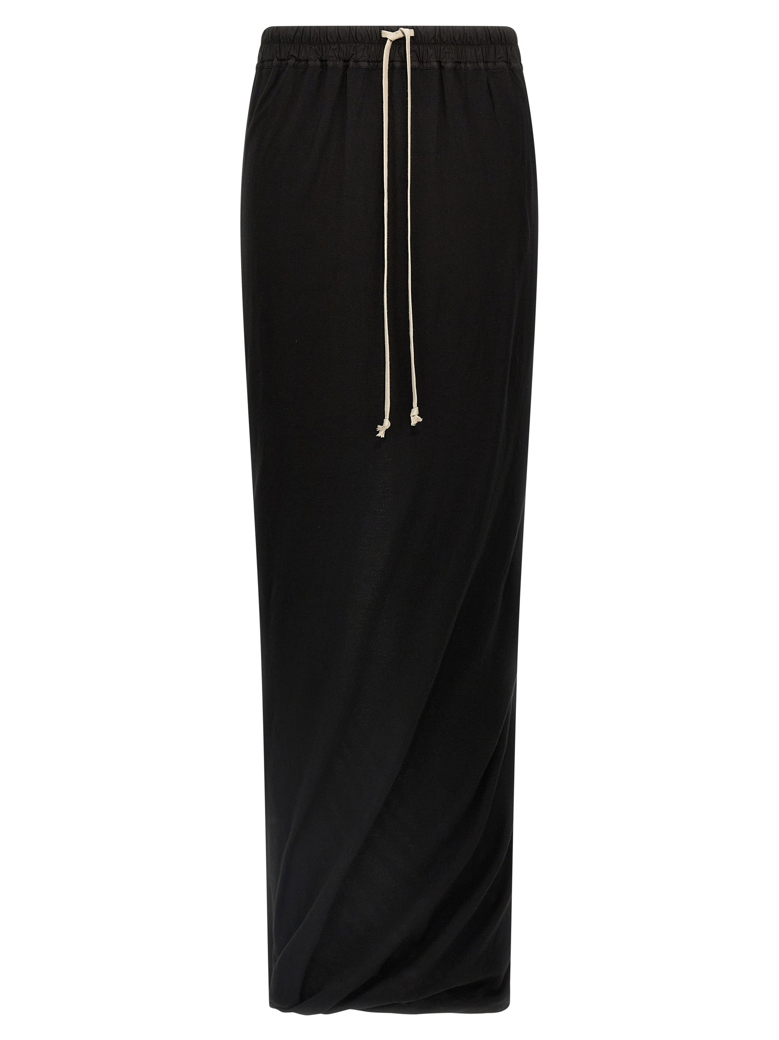 Pull On Pillar skirt Black Cotton