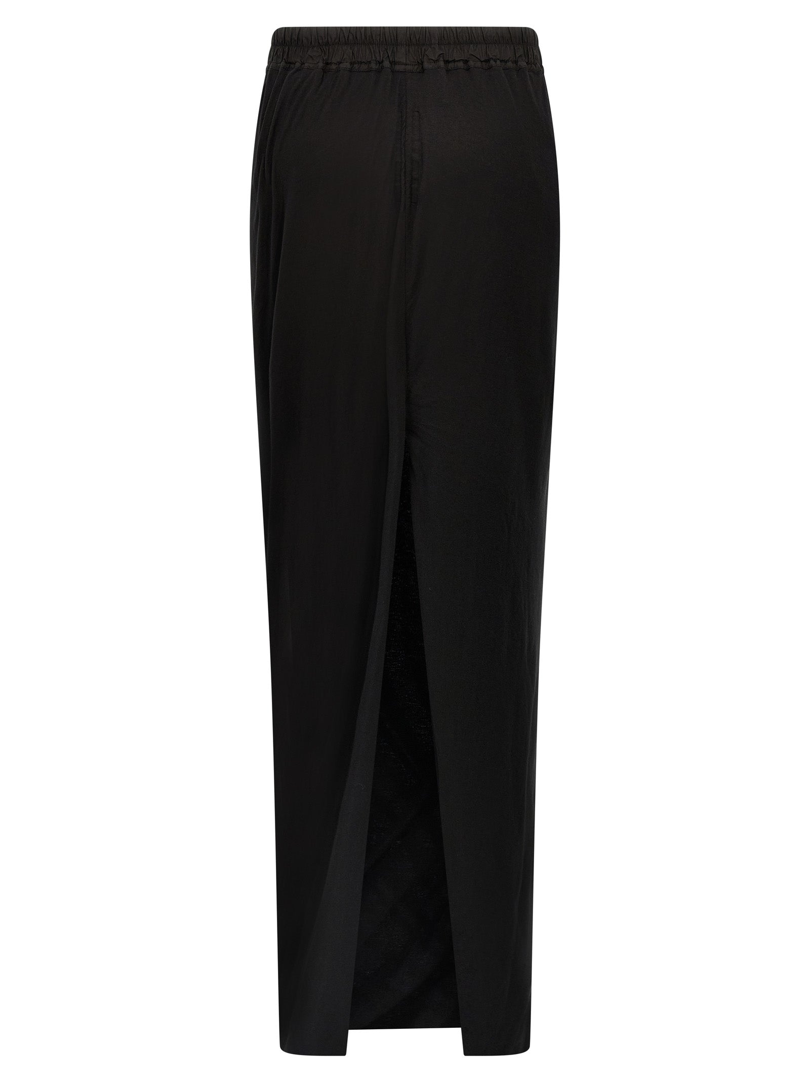 Pull On Pillar skirt Black Cotton