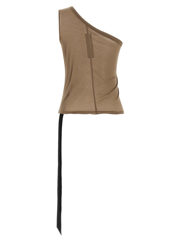 Ziggy top Beige Cotton Tops