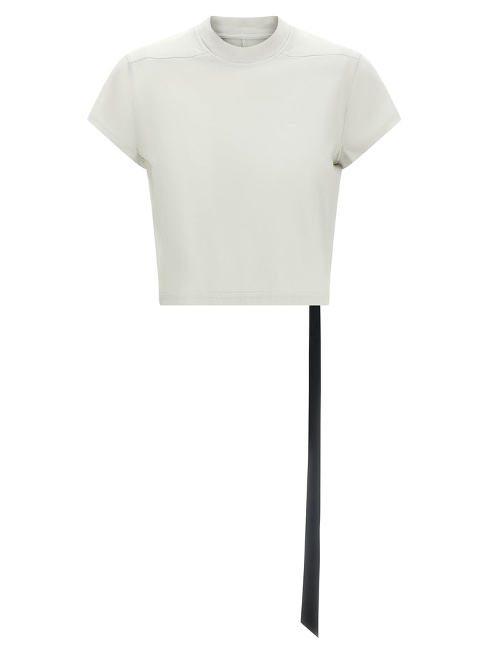 Cropped Small Level T T-shirt Gray Cotton