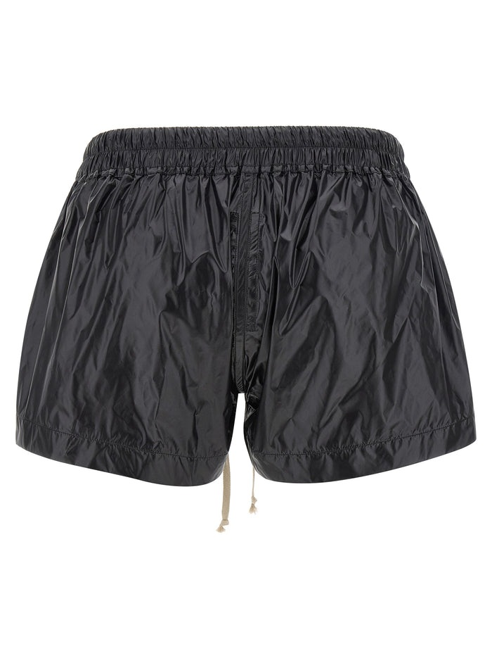Fog Boxers shorts Black Nylon Bermuda