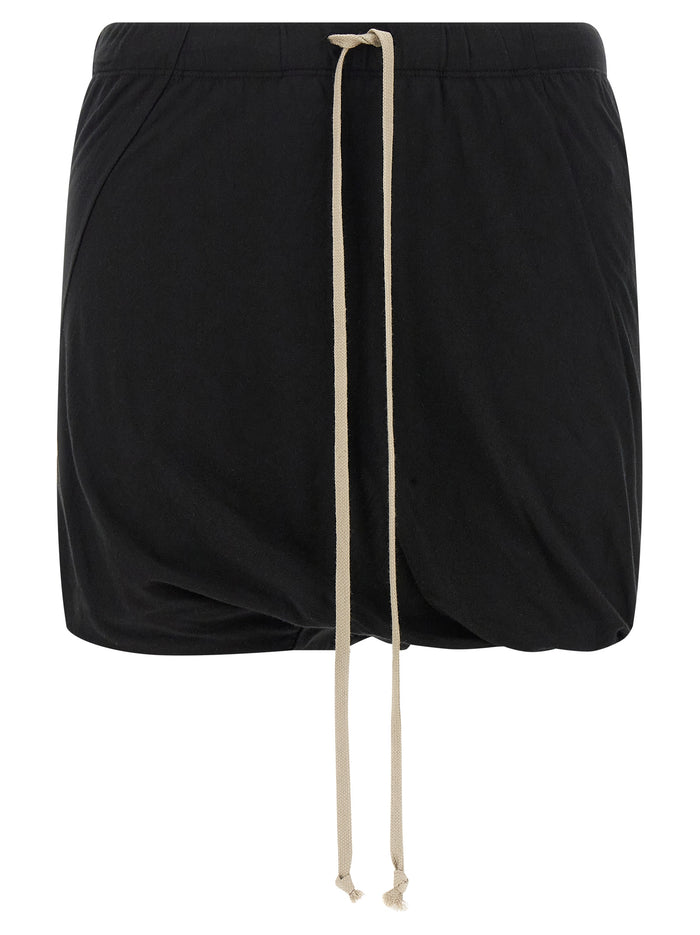 Buds shorts Black Cotton Bermuda