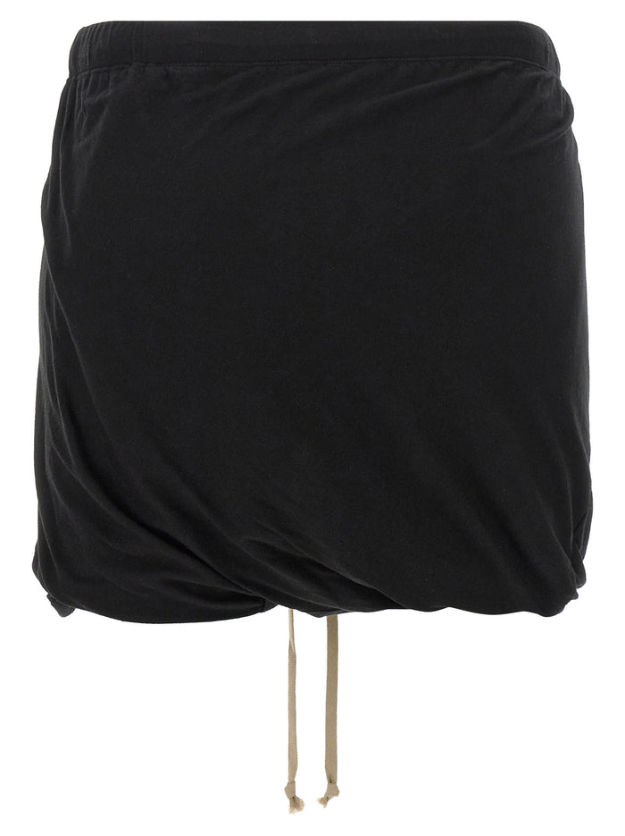 Buds shorts Black Cotton Bermuda