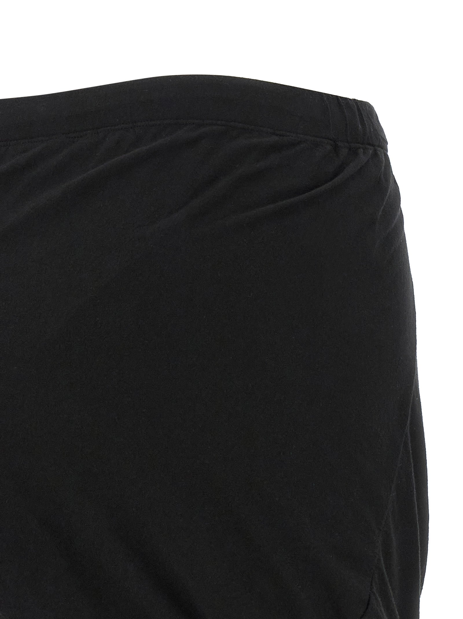 Buds shorts Black Cotton Bermuda