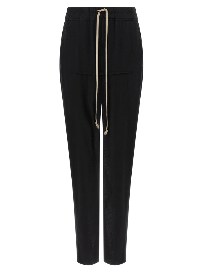 Pull On Sliced Pillar skirt Black Cotton
