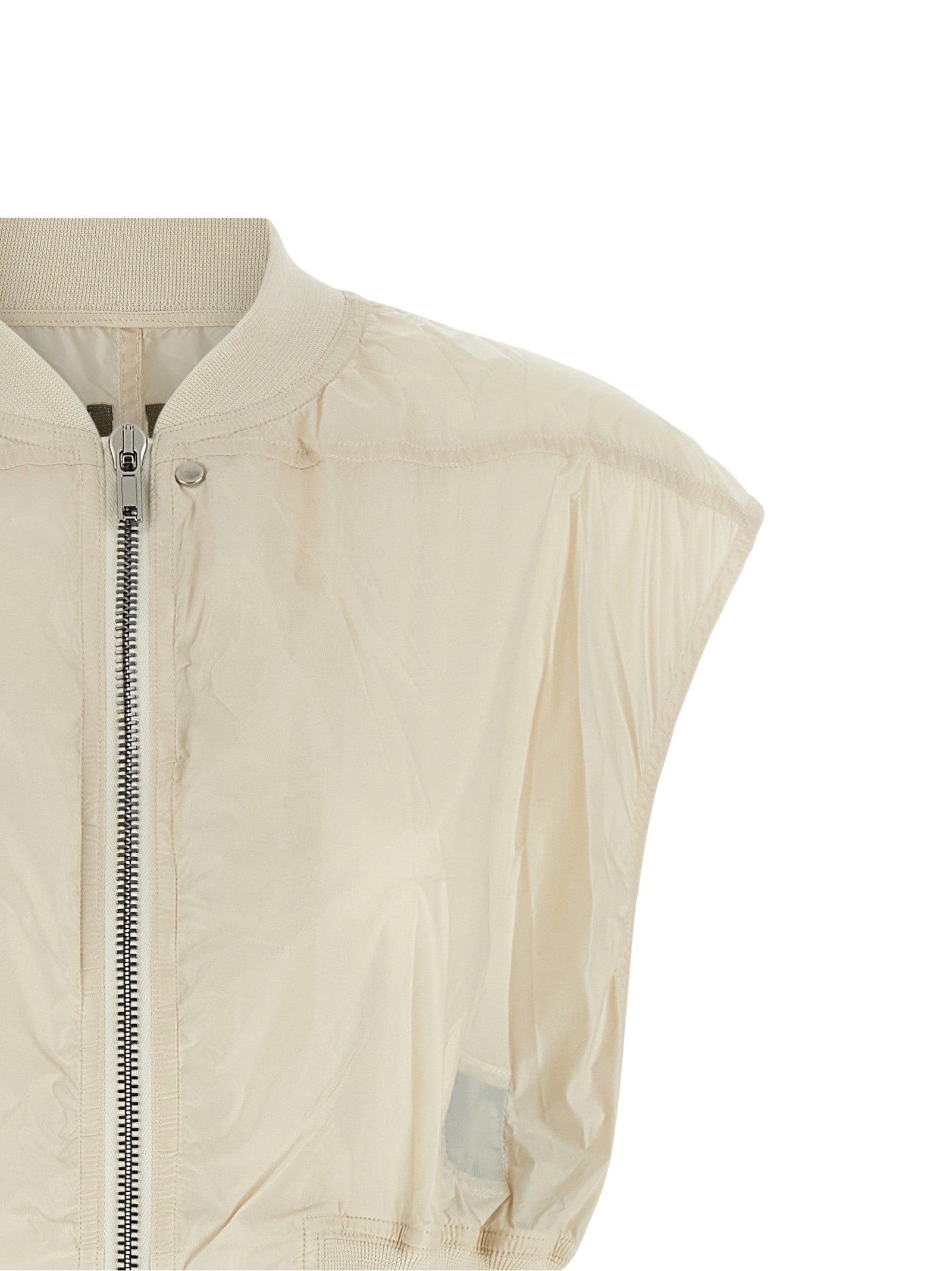 Tatlin Bomber vest Beige Nylon Gilet