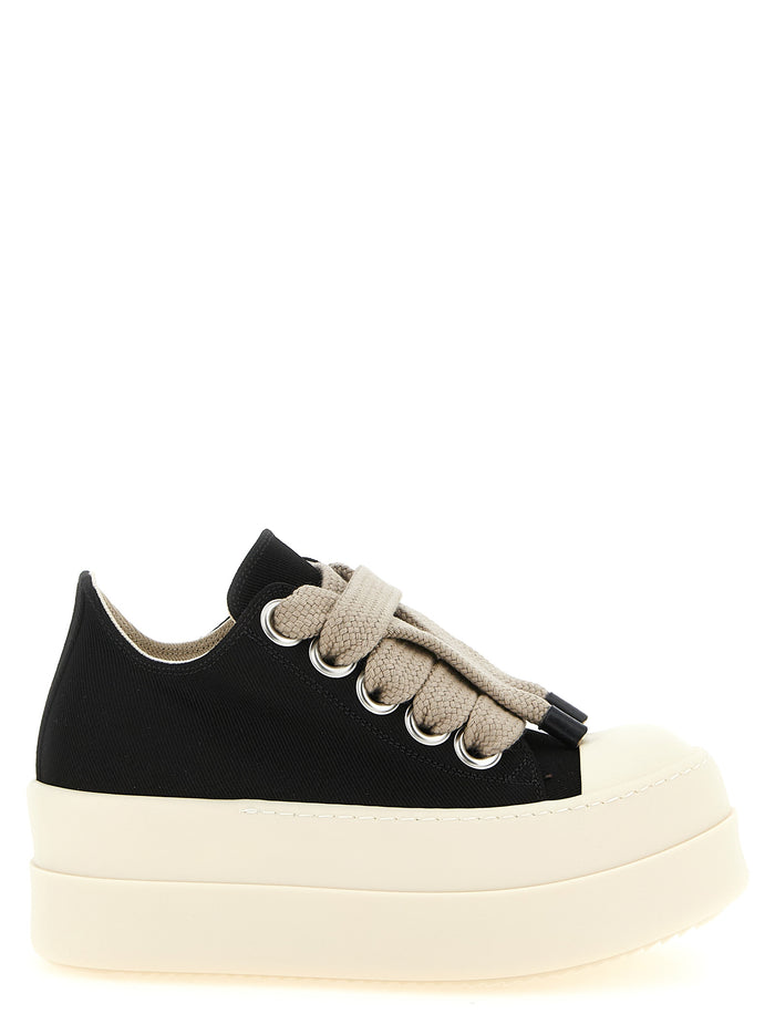 Mega Bumper Jumbolace Low Sneaks Sneakers Black Cotton