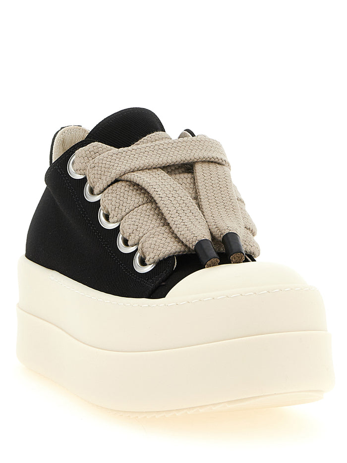 Mega Bumper Jumbolace Low Sneaks Sneakers Black Cotton