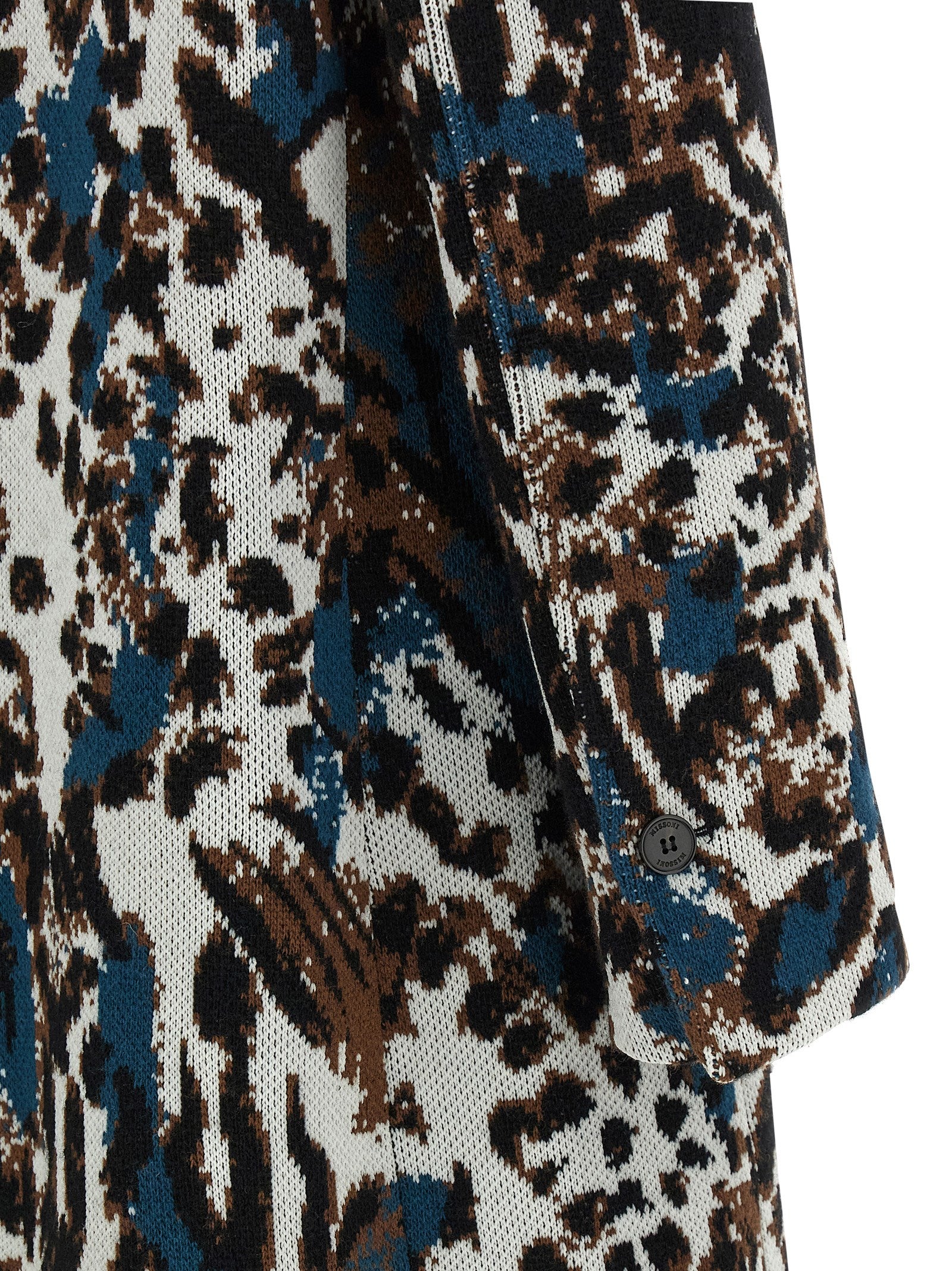 Animalier coat Multicolor Wool Coats, Trench