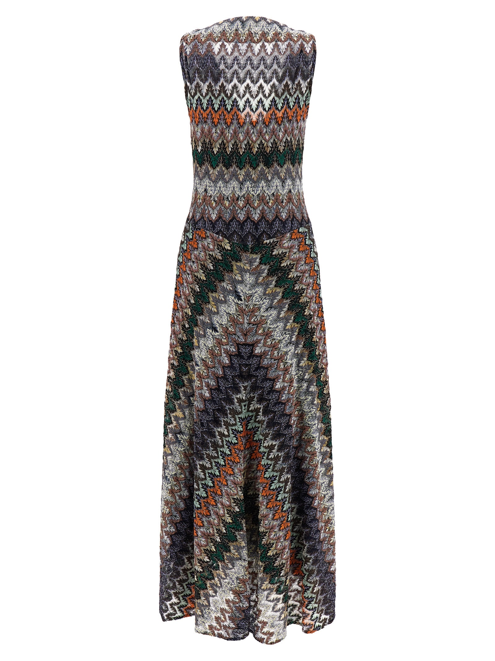 Lamé viscose dress Multicolor Vi Co Me