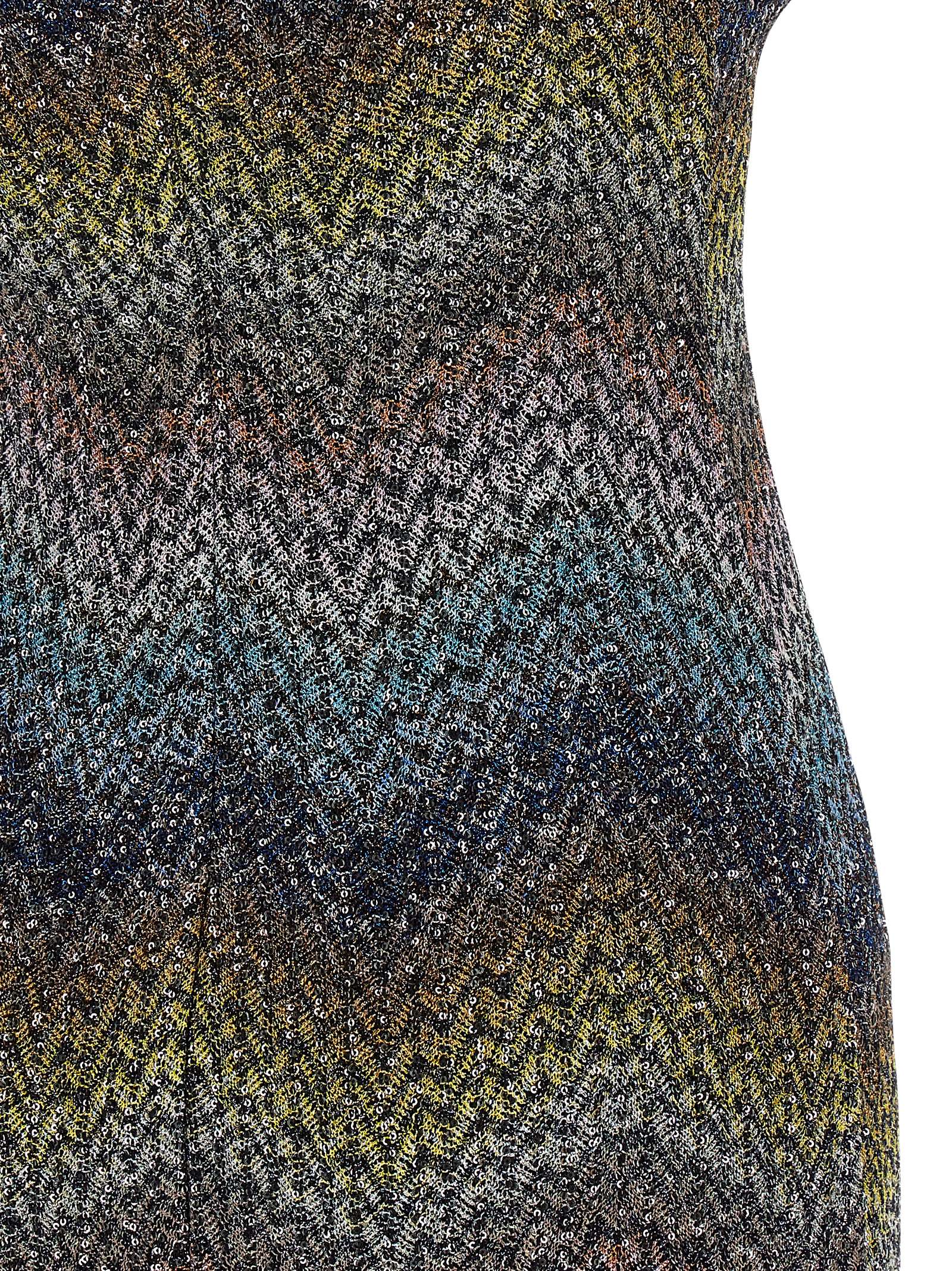 Lamé viscose dress Multicolor