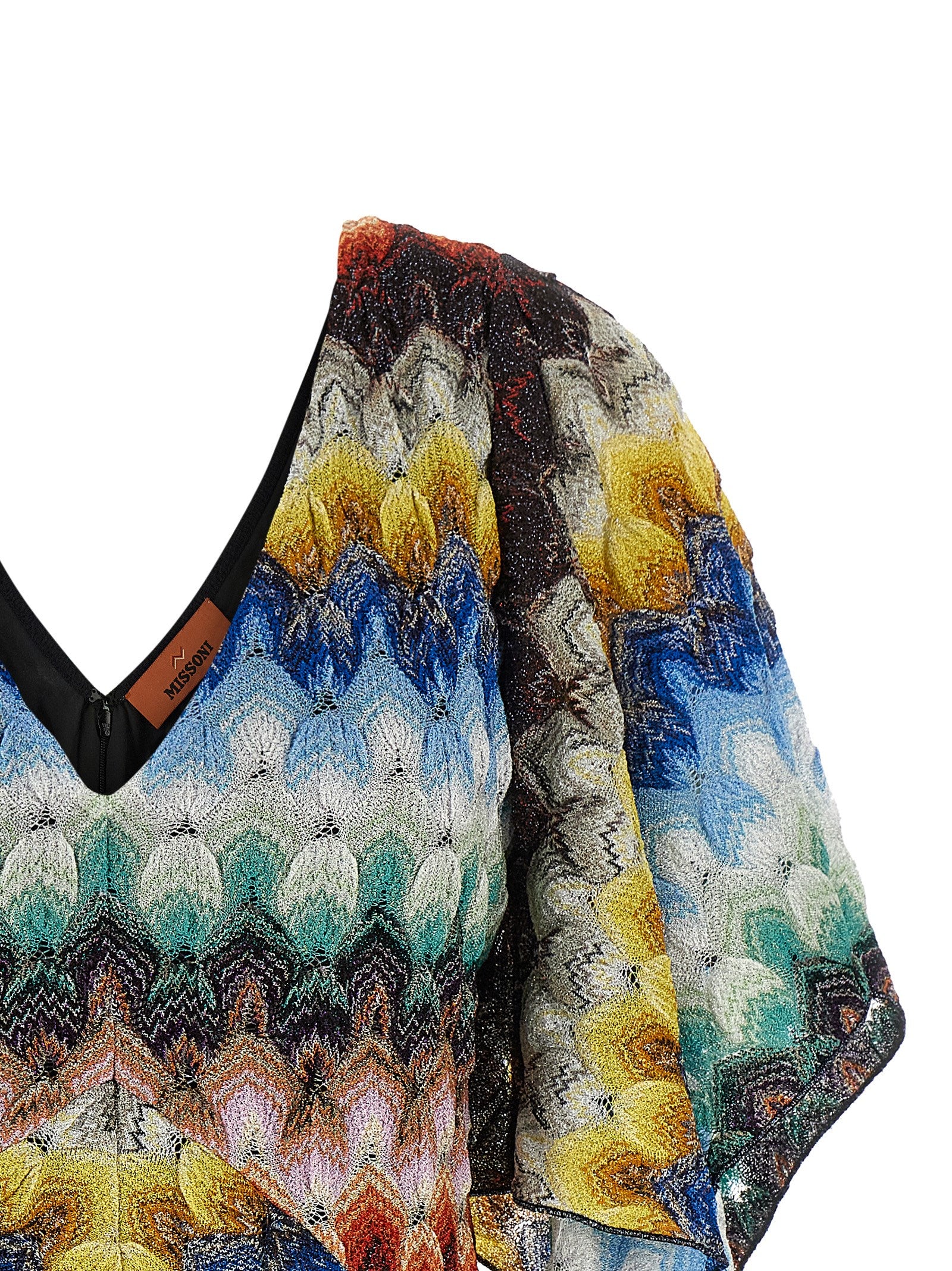 Raschel Dress Multicolor Viscose