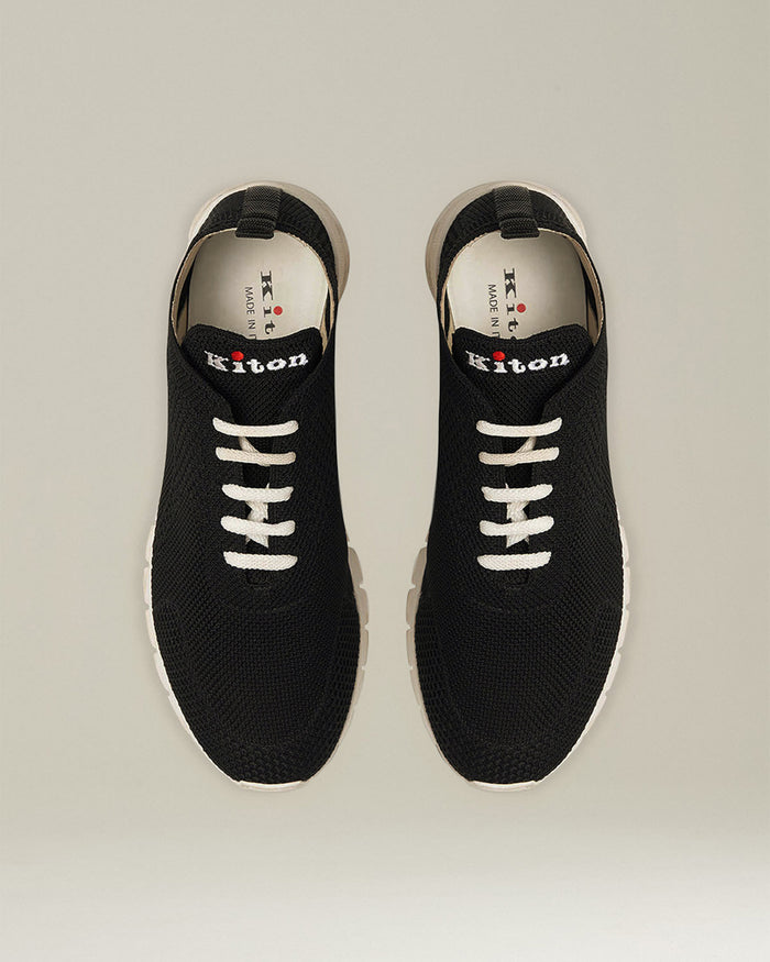 FITS - SNEAKERS COTTON Black Lining Calfskin Shoe
