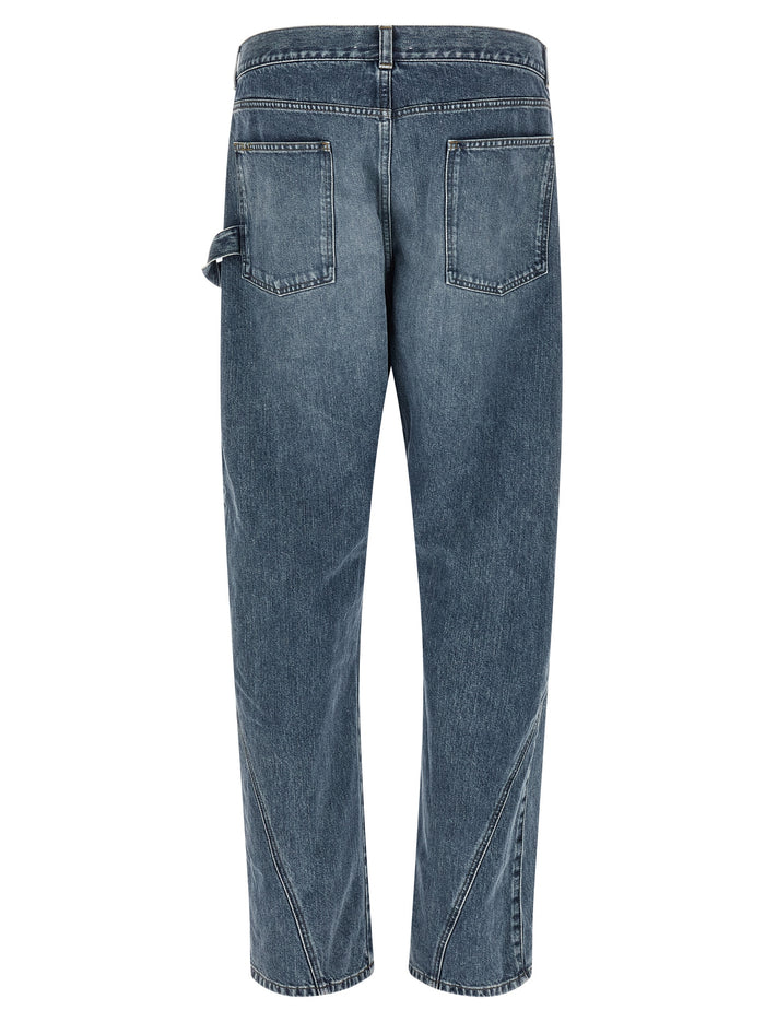 Twisted Workwear jeans Blue Cotton
