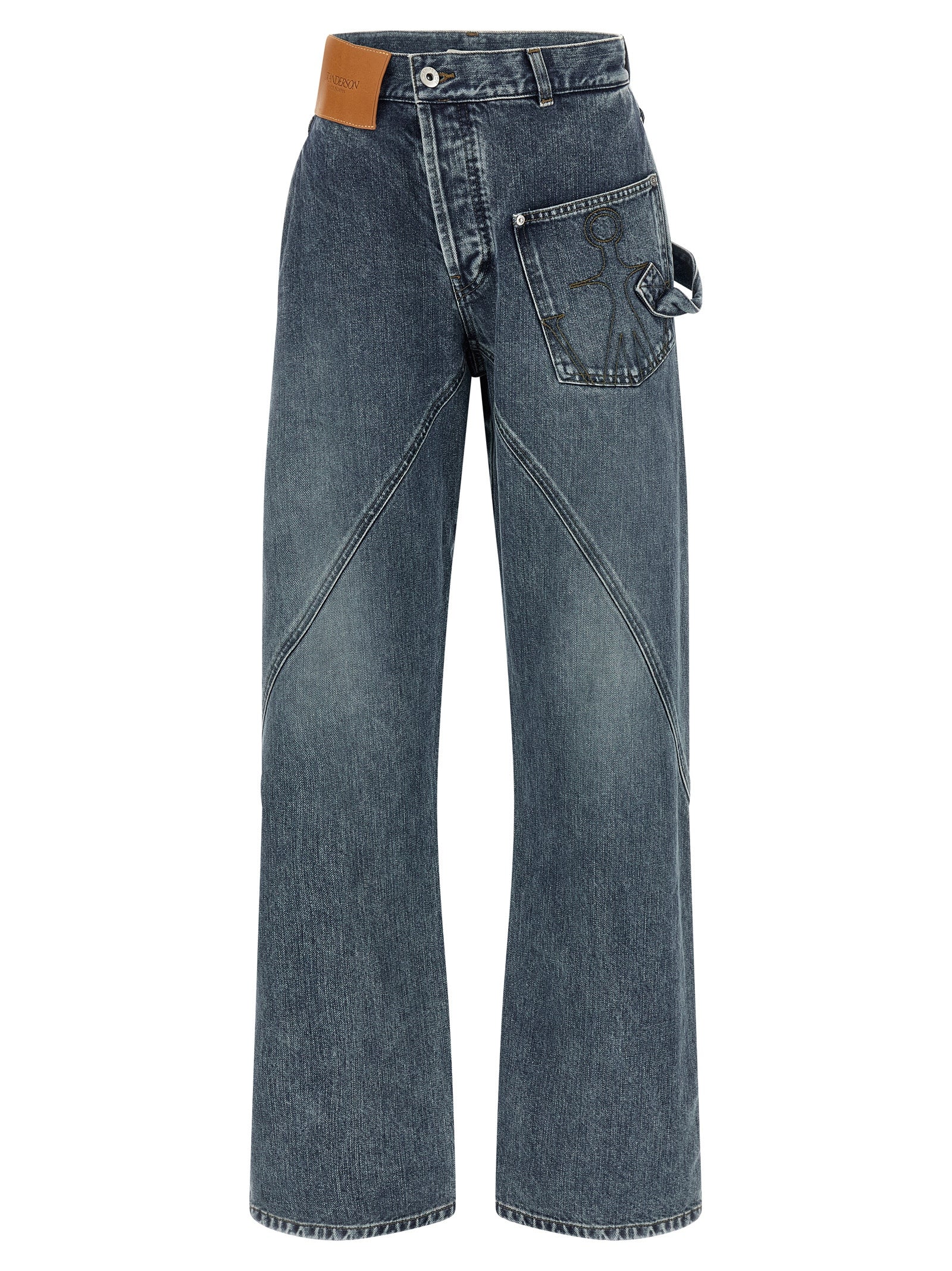 Twisted Workwear jeans Blue Cotton