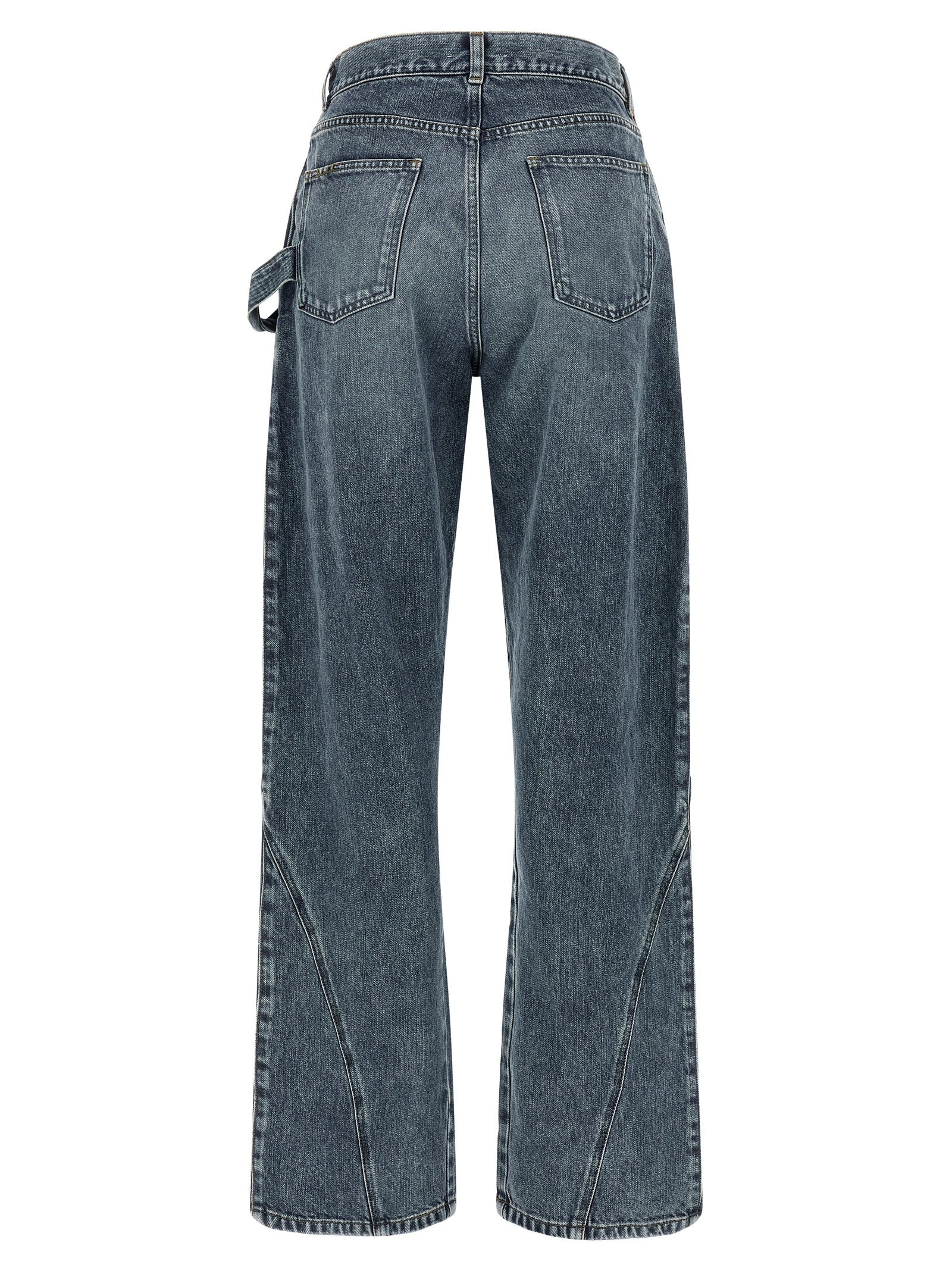 Twisted Workwear jeans Blue Cotton