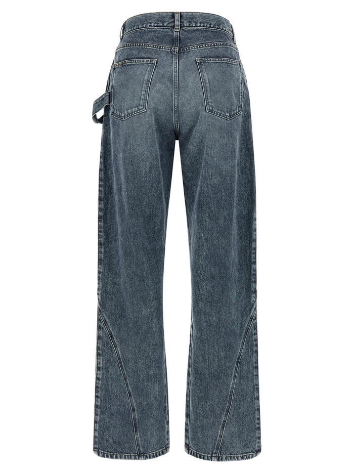 Twisted Workwear jeans Blue Cotton