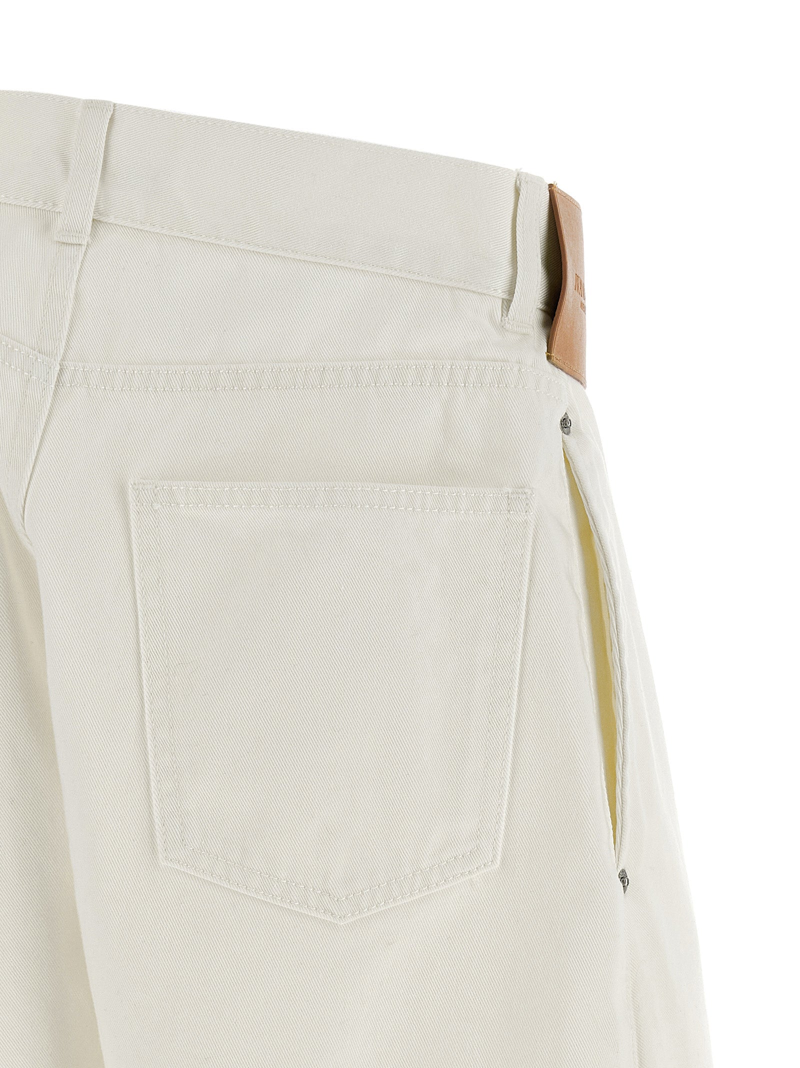 Twisted Workwear jeans White Cotton